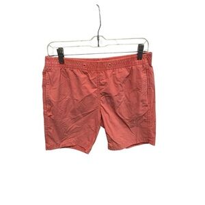 Bonobos stretch waist mens shorts 7 in inseam orange size XS